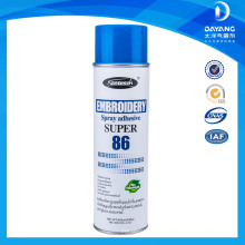 Non-flammable china supplier spray adhesive glue for clothing and fabric